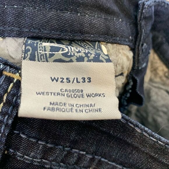 Silver Jeans Frances 18” Low Rise Bootcut Jeans 25 - Picture 6 of 7